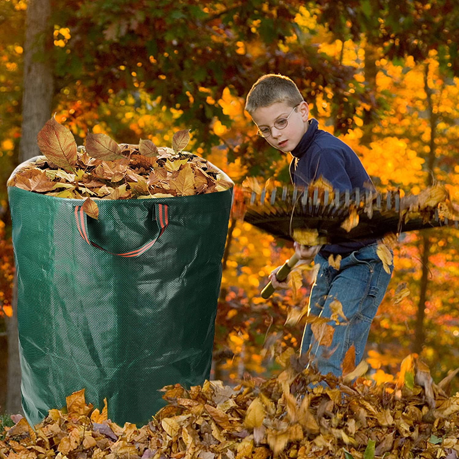 4Pack 72 Gallons Garden Waste Bags