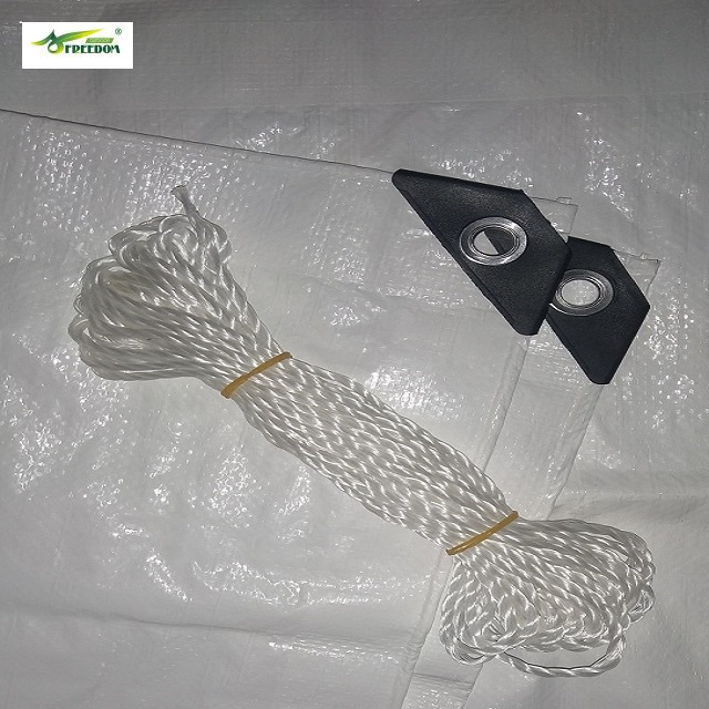 pe white tarpaulin