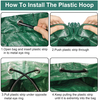 4Pack 72 Gallons Garden Waste Bags