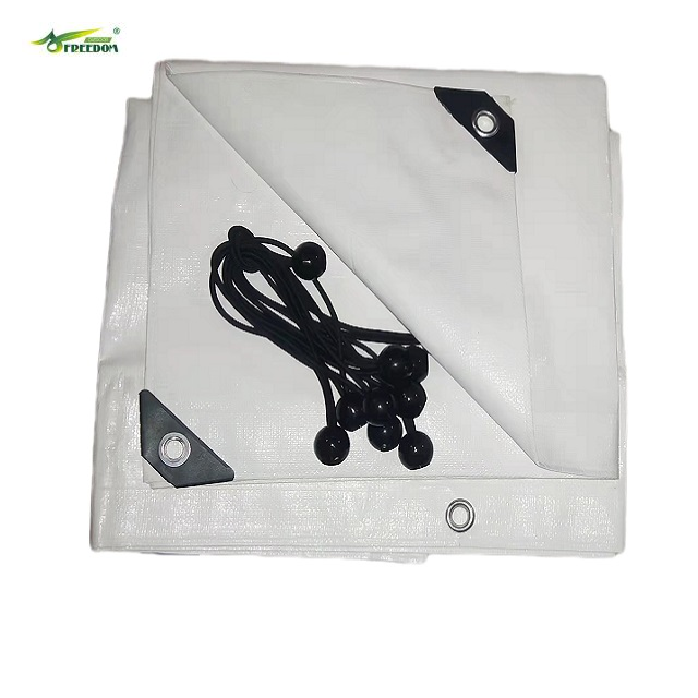 pe white tarpaulin